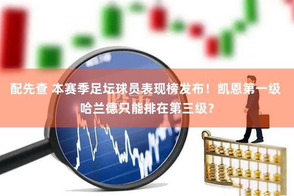 配先查 本赛季足坛球员表现榜发布！凯恩第一级 哈兰德只能排在第三级？